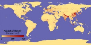 geo location population density map