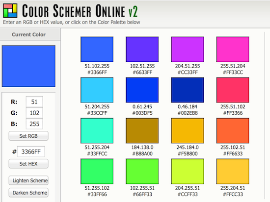 color schemer