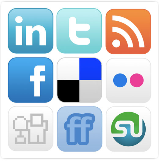 social media icons