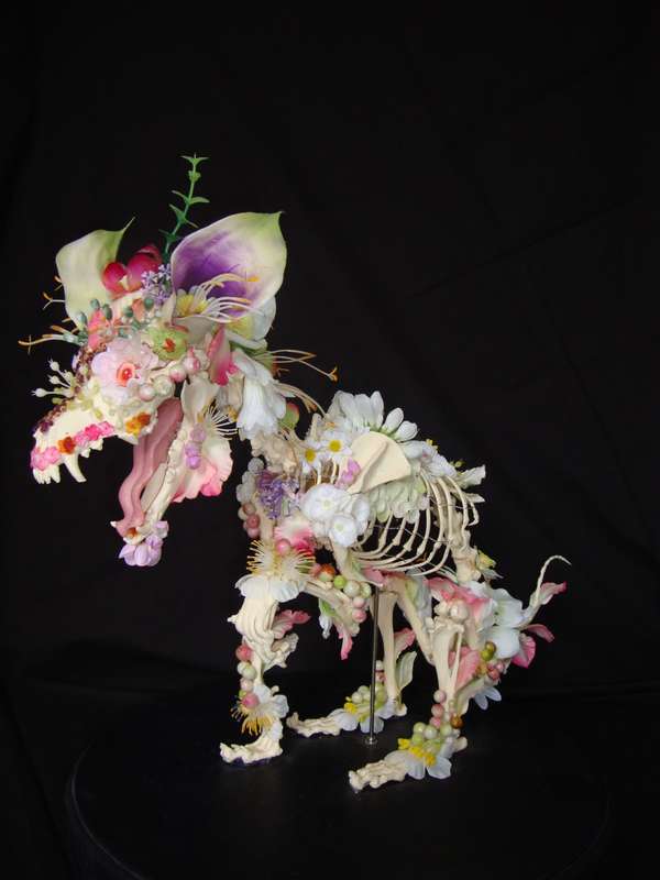 floral skeletal sculpture for inspiration