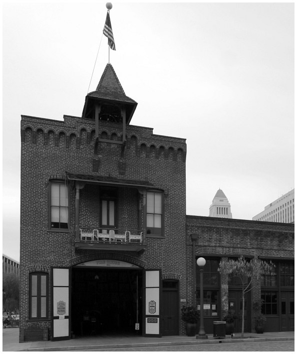 Los Angeles fire house no cars