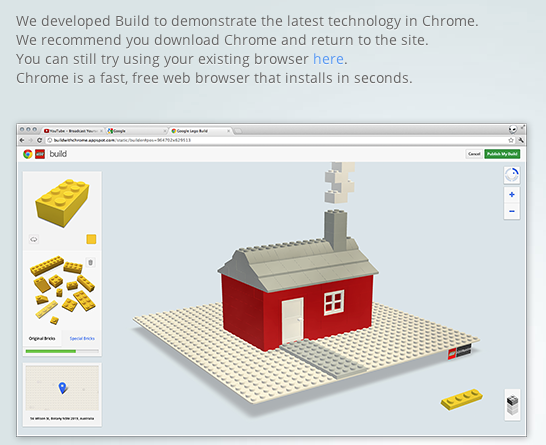 build with chrome